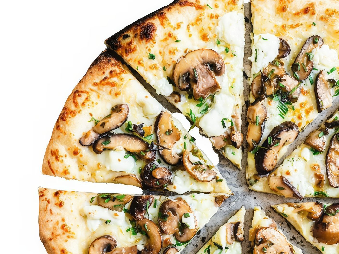 Mushroom Ranch Pizza
