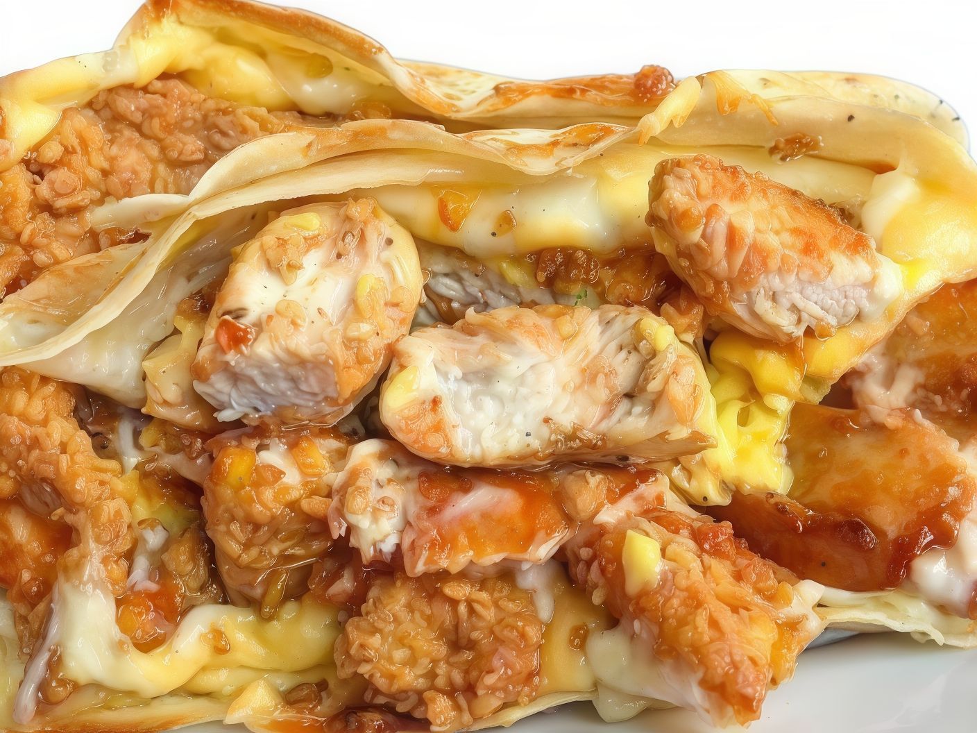 Chicken Crunchy Crepe