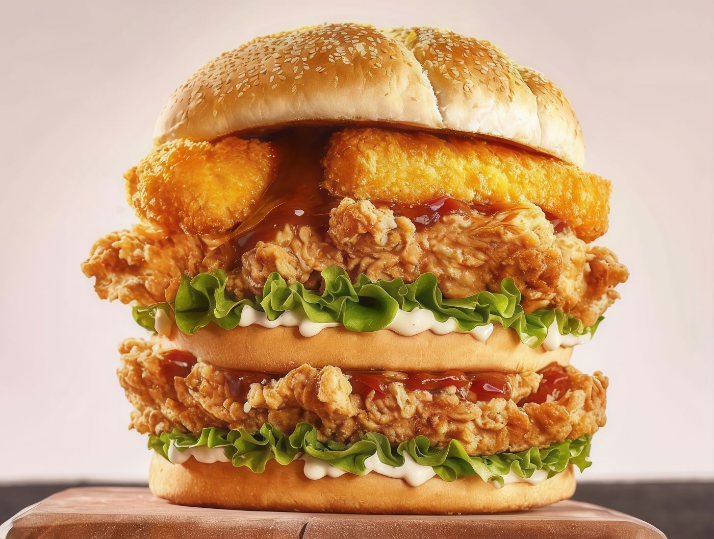 madness chicken burger