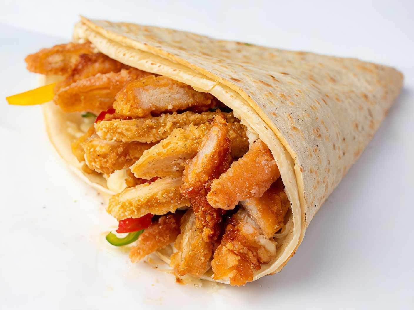 charcoal grilled kofta crepe