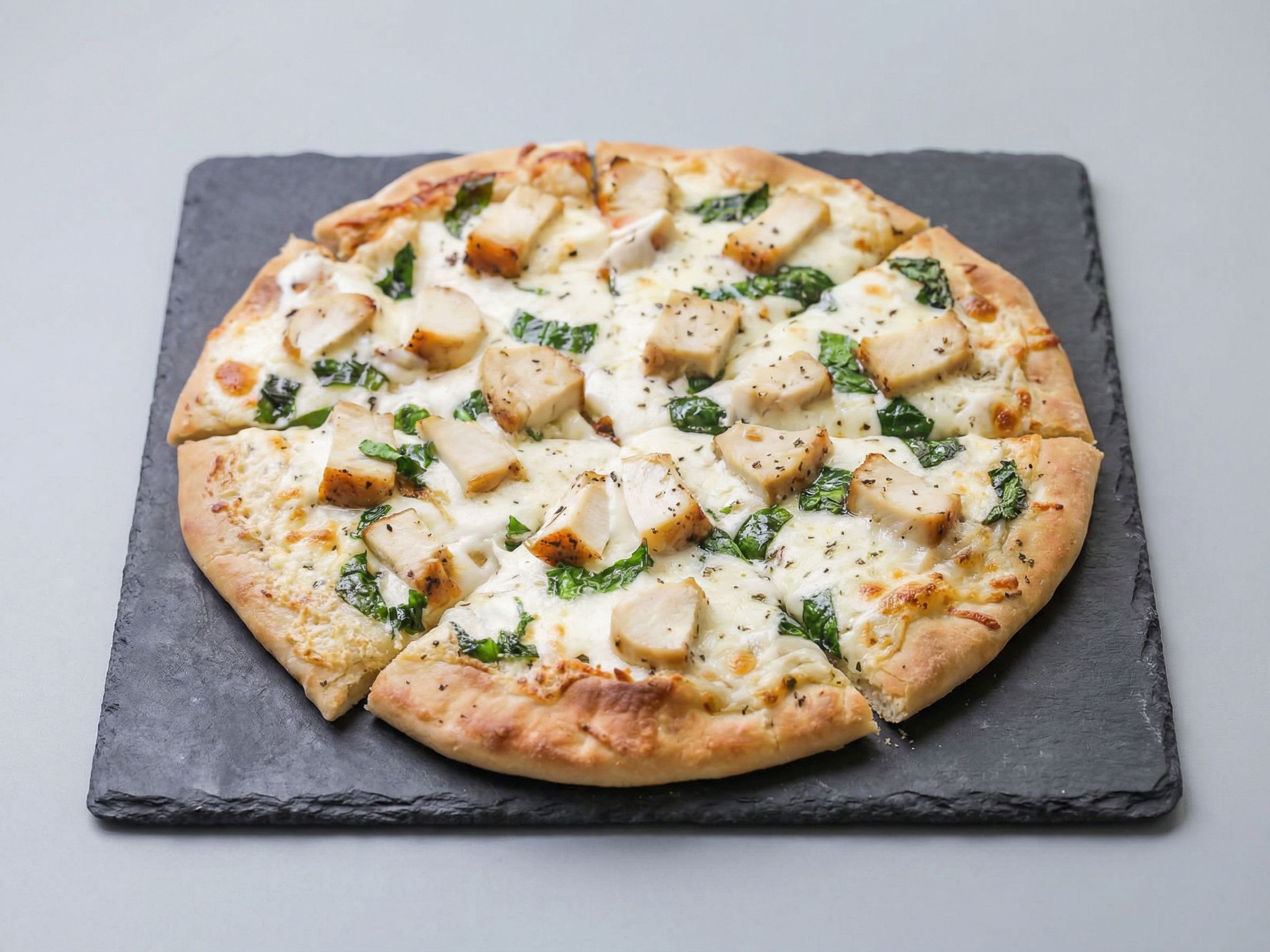 tuna pieces pizza