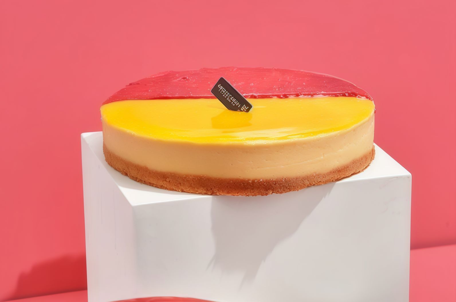 Strawberry mango Ice cream Torte