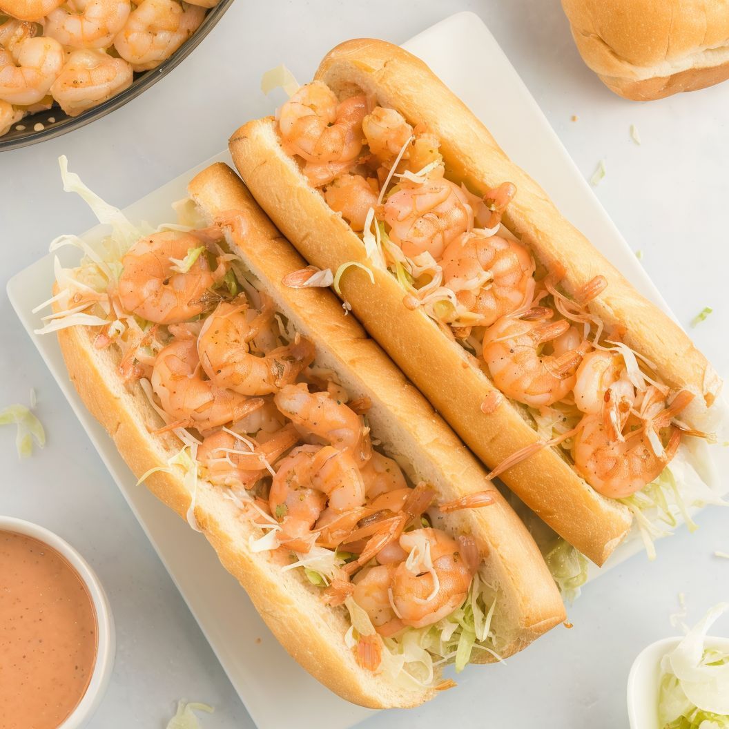 Small Shrimp Sandwich