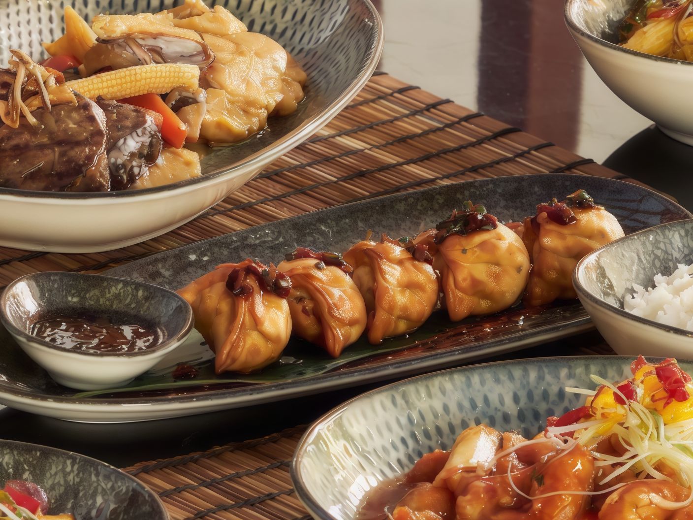 Shrimp Gyoza