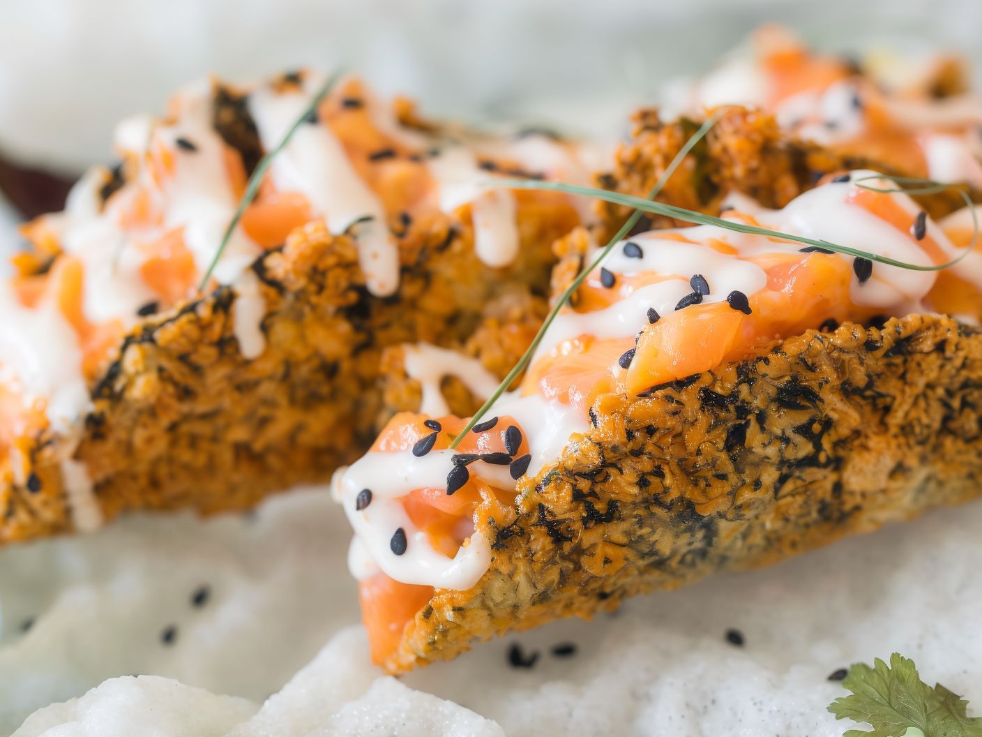 Salmon Tacos