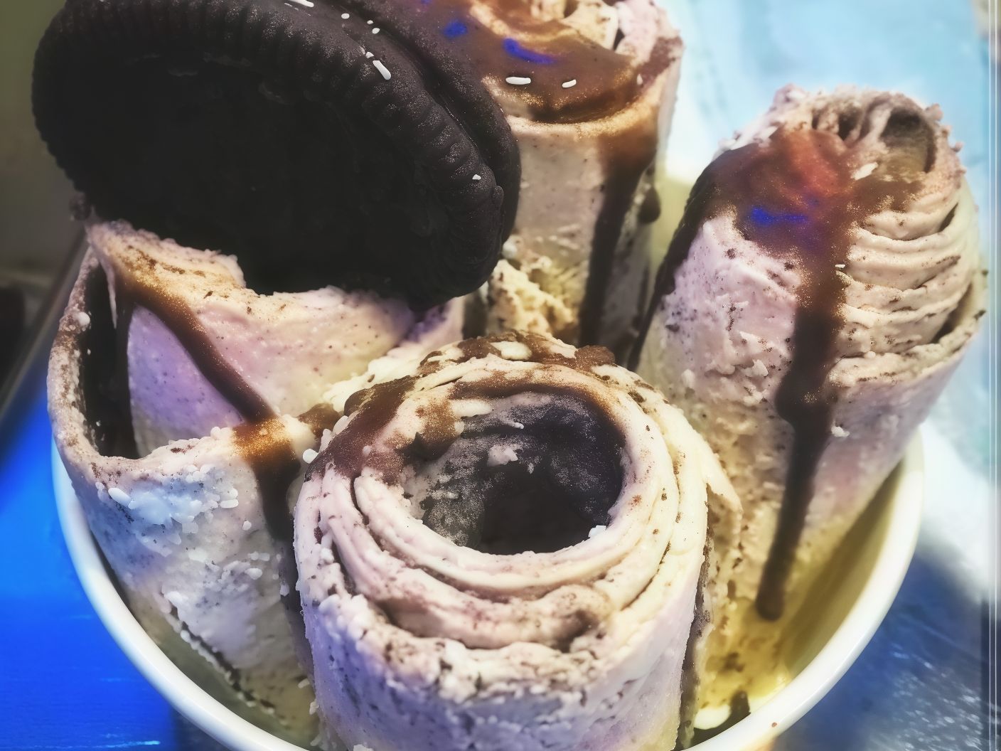 Oreo Ice Cream Roll