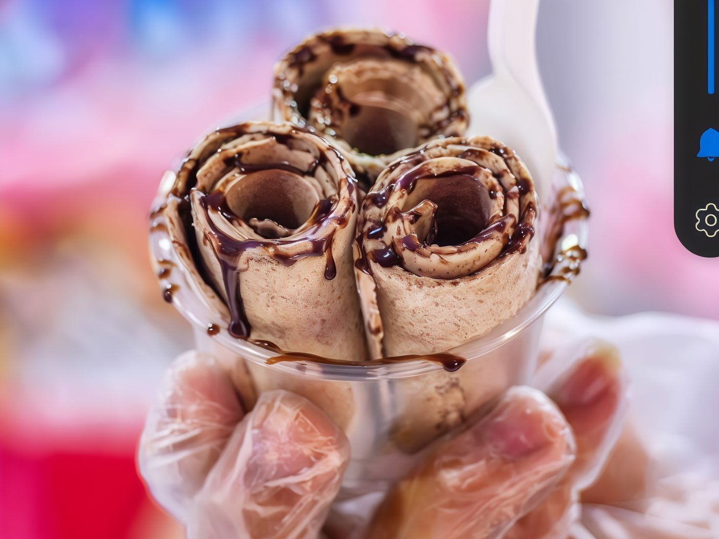 Ice Cream Roll Flutes