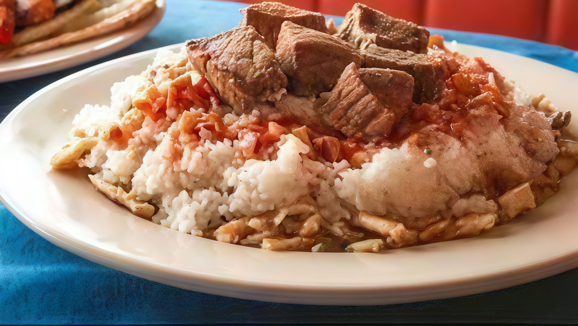 Egyptian Fatta Meat Casserole