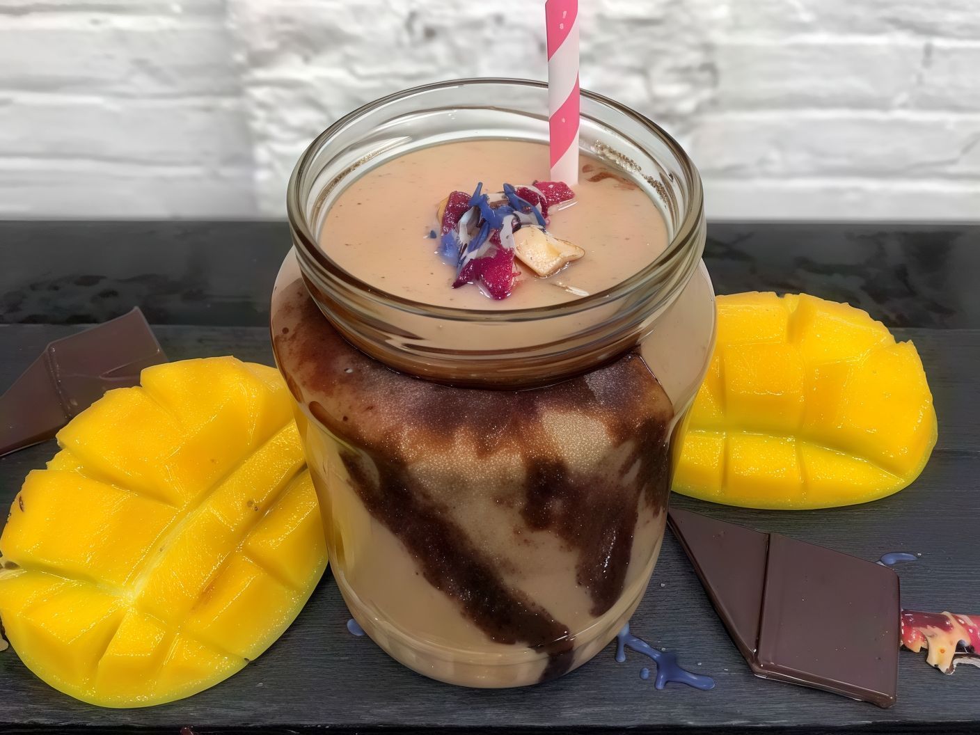 Mango With Nutella