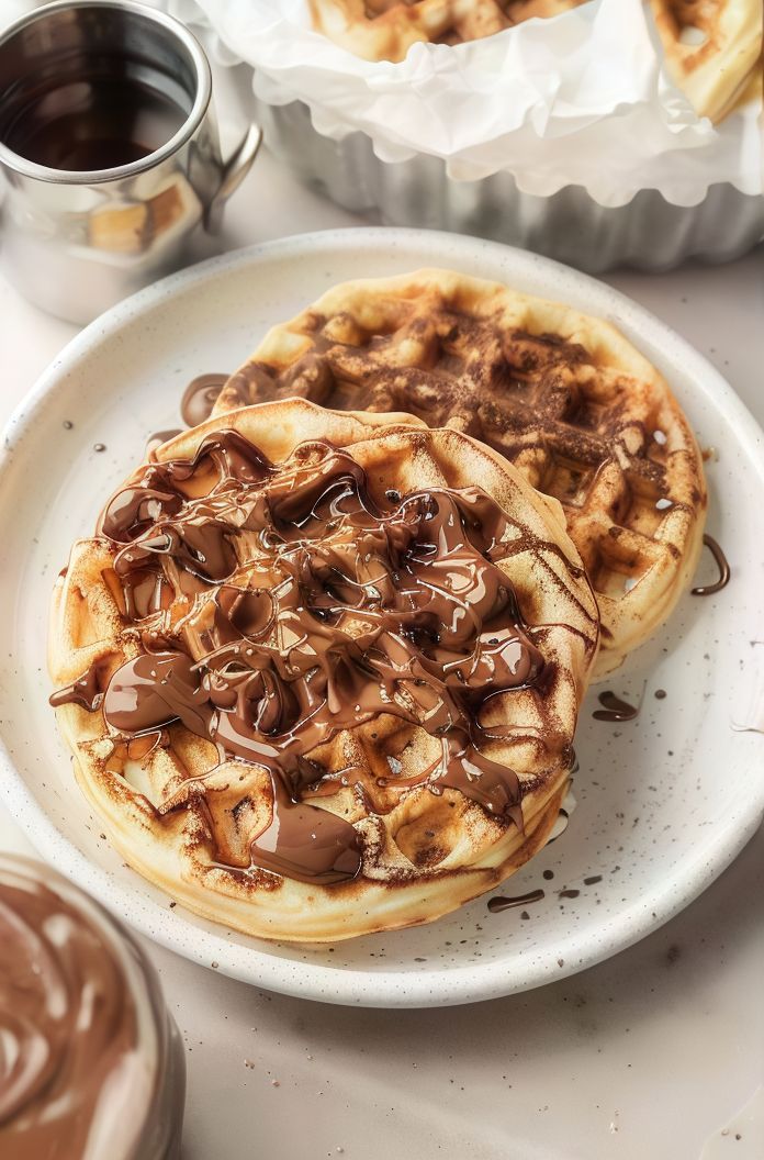 Chocolate Hazelnut Waffle