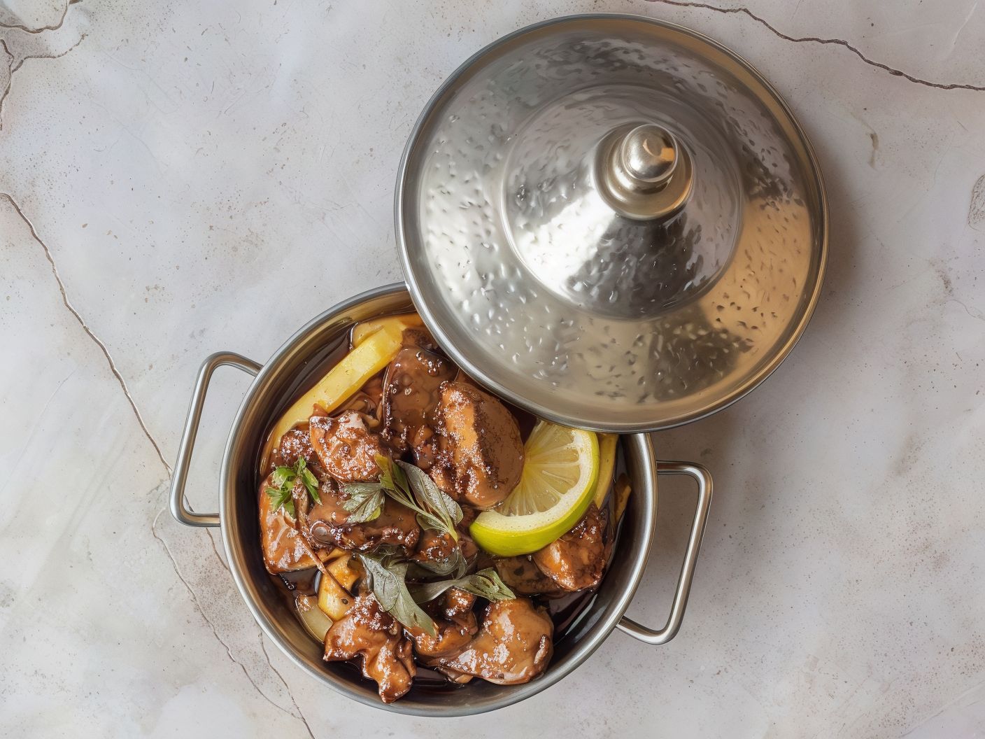 Chicken Liver With Pomegranate Molasses