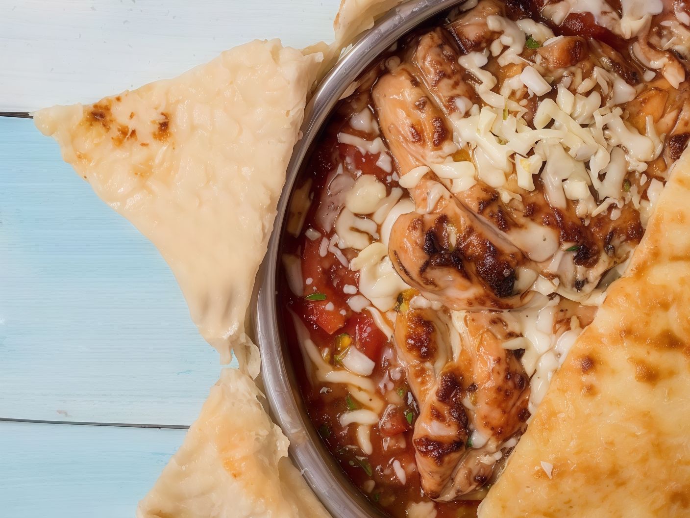 Shish Tawook With Cheese