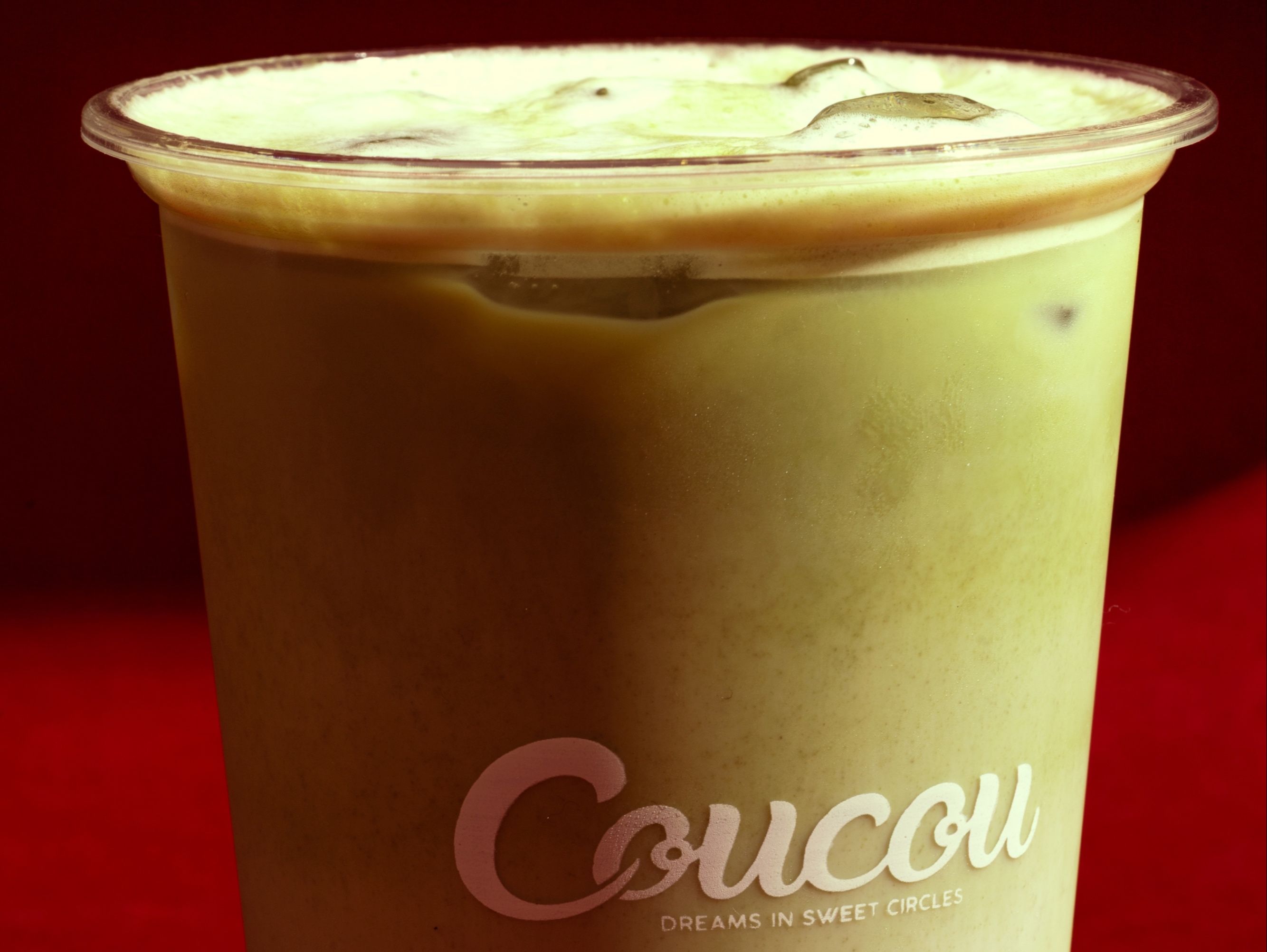 Strawberry Matcha Latte