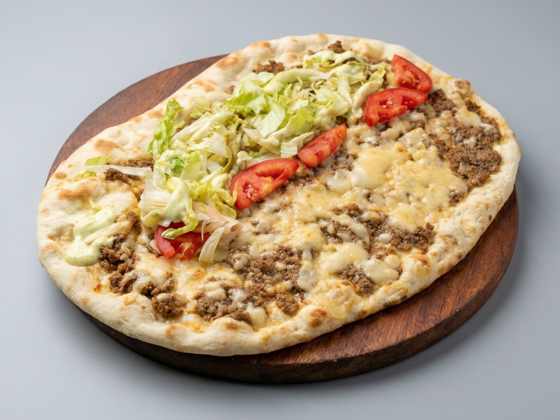 Oven-baked Sausage Sandwich with Mozzarella Cheese