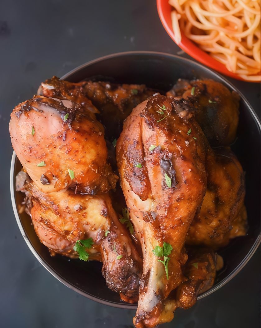 1/2 Thigh Chicken with Rice Meal