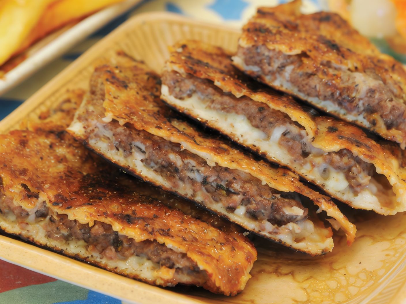 Kofta Hawawshi With Cheese