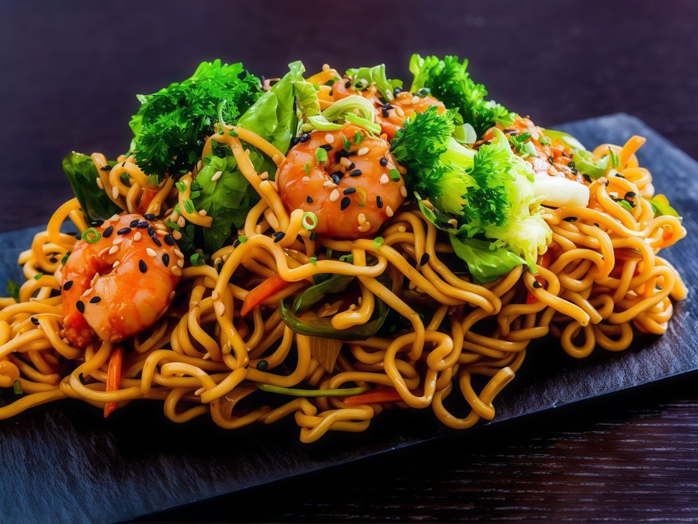 Sea Food Noodels
