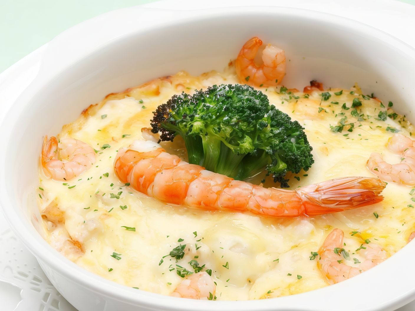 Shrimp Gratin
