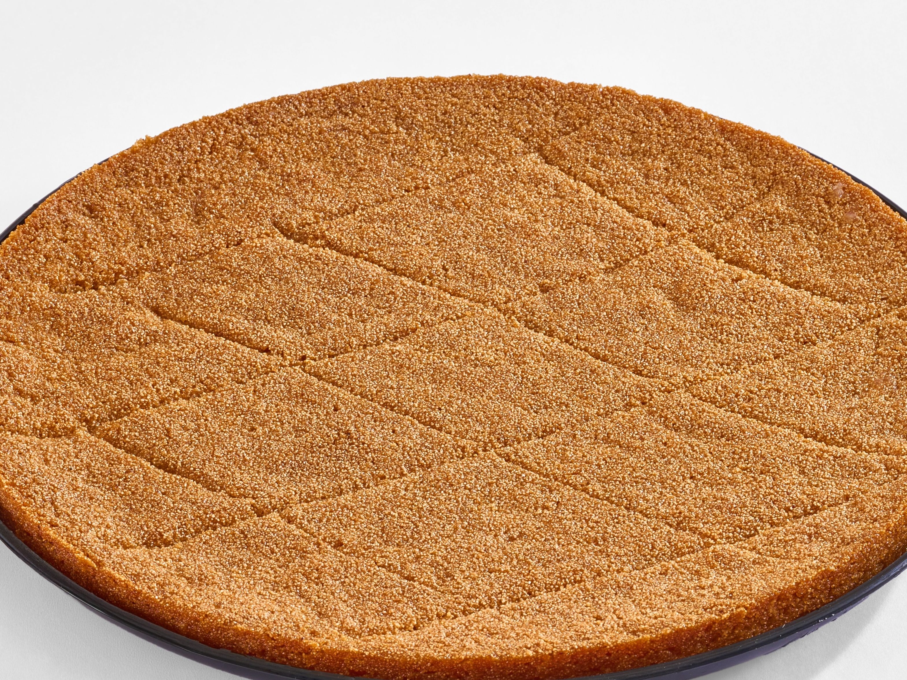 Plate Plain Basbousa Format