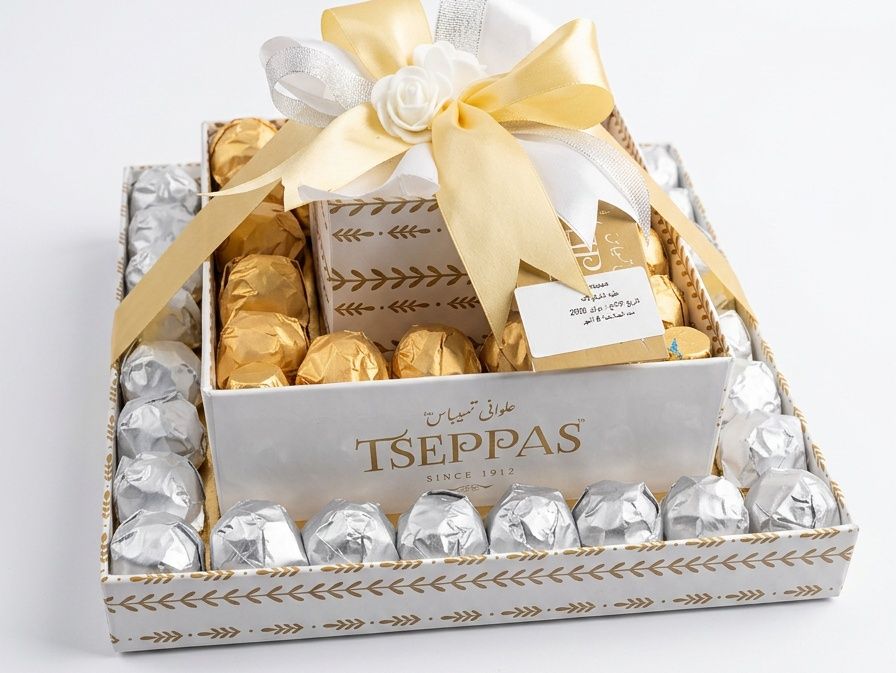 Colorful Three-drawer Chocolate Gift Box