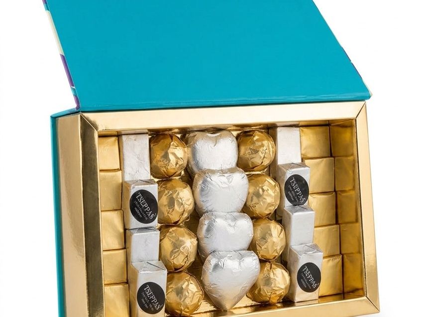 Colorful Rectangular Chocolate Gift Box