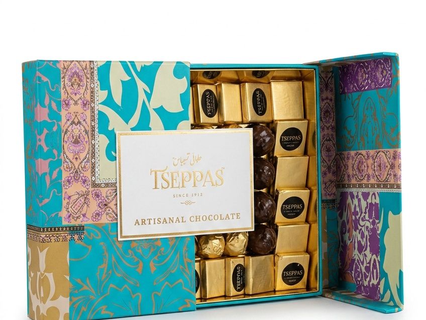 Colorful Two-Door Chocolate Gift Box