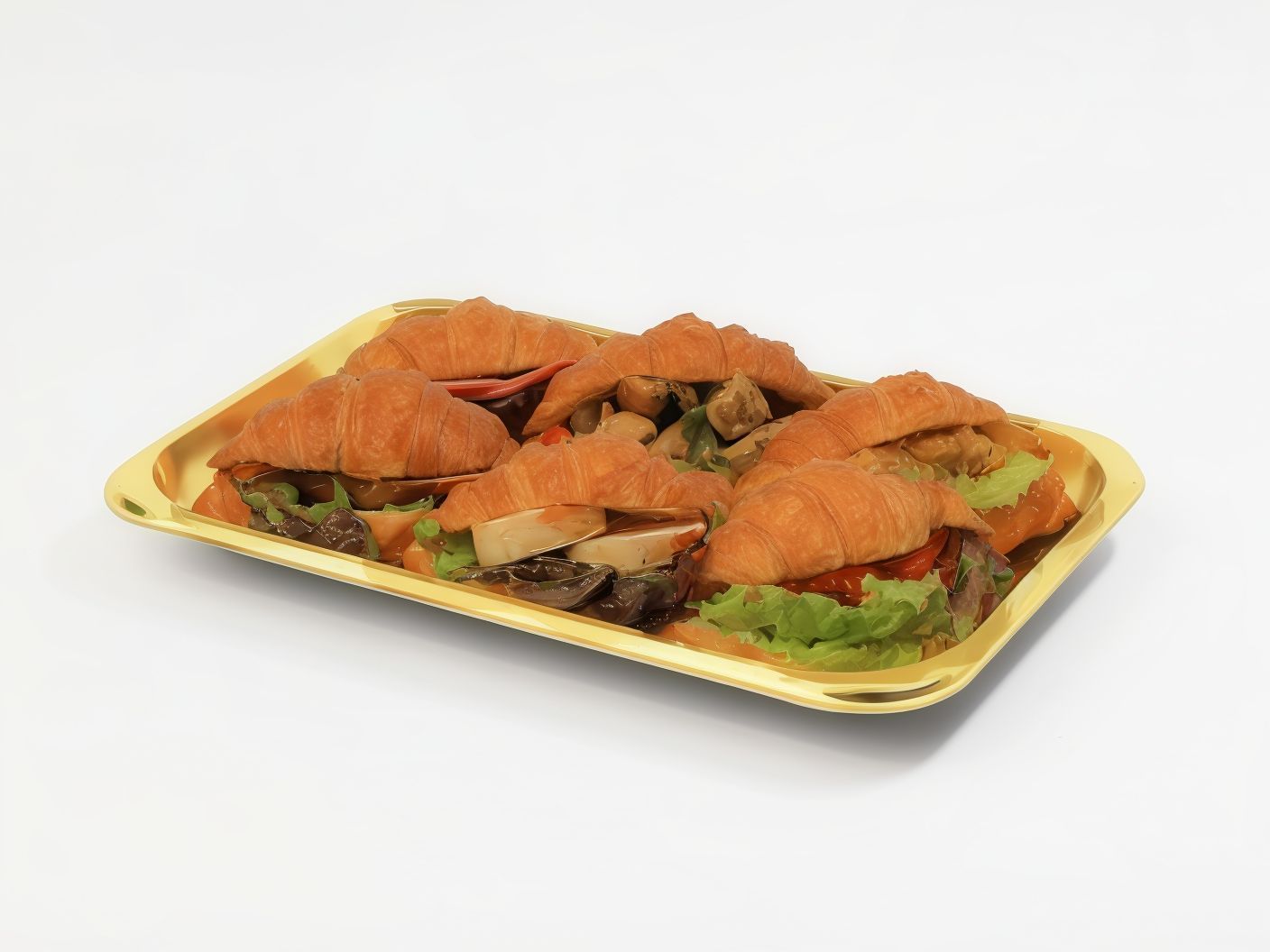 Mini Croissant Box 6 Pieces