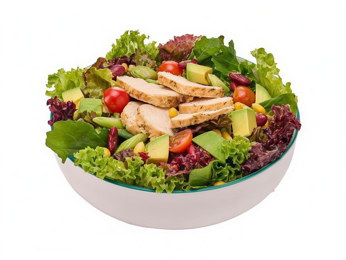Chicken Avocado & Corn Salad
