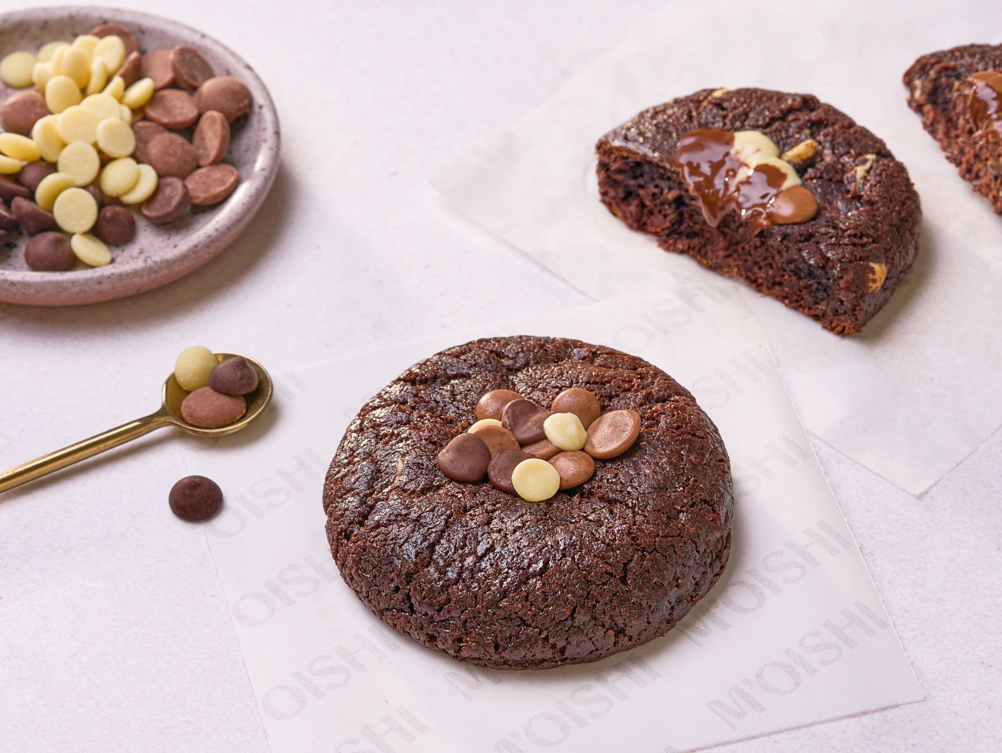 Triple Chocolate Cookies