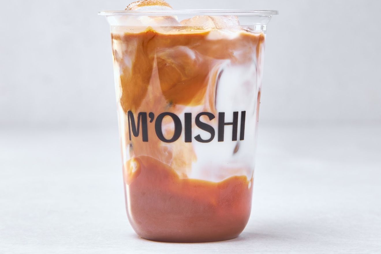 Iced Salted Caramel Latte