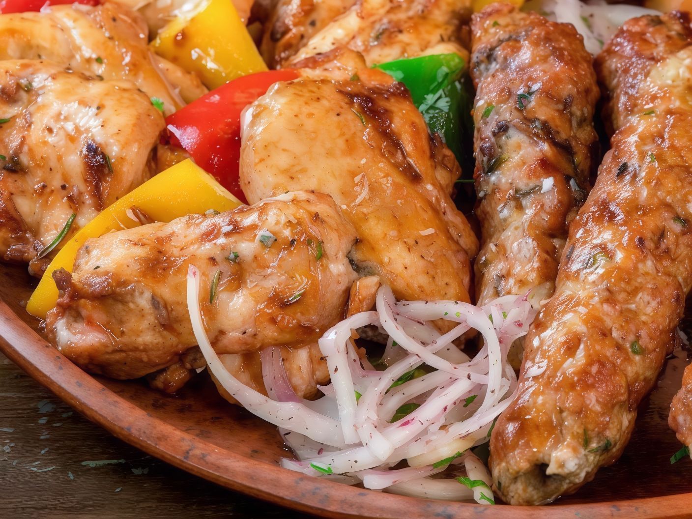 Meat Kofta And Shish Tawook Mix Meal