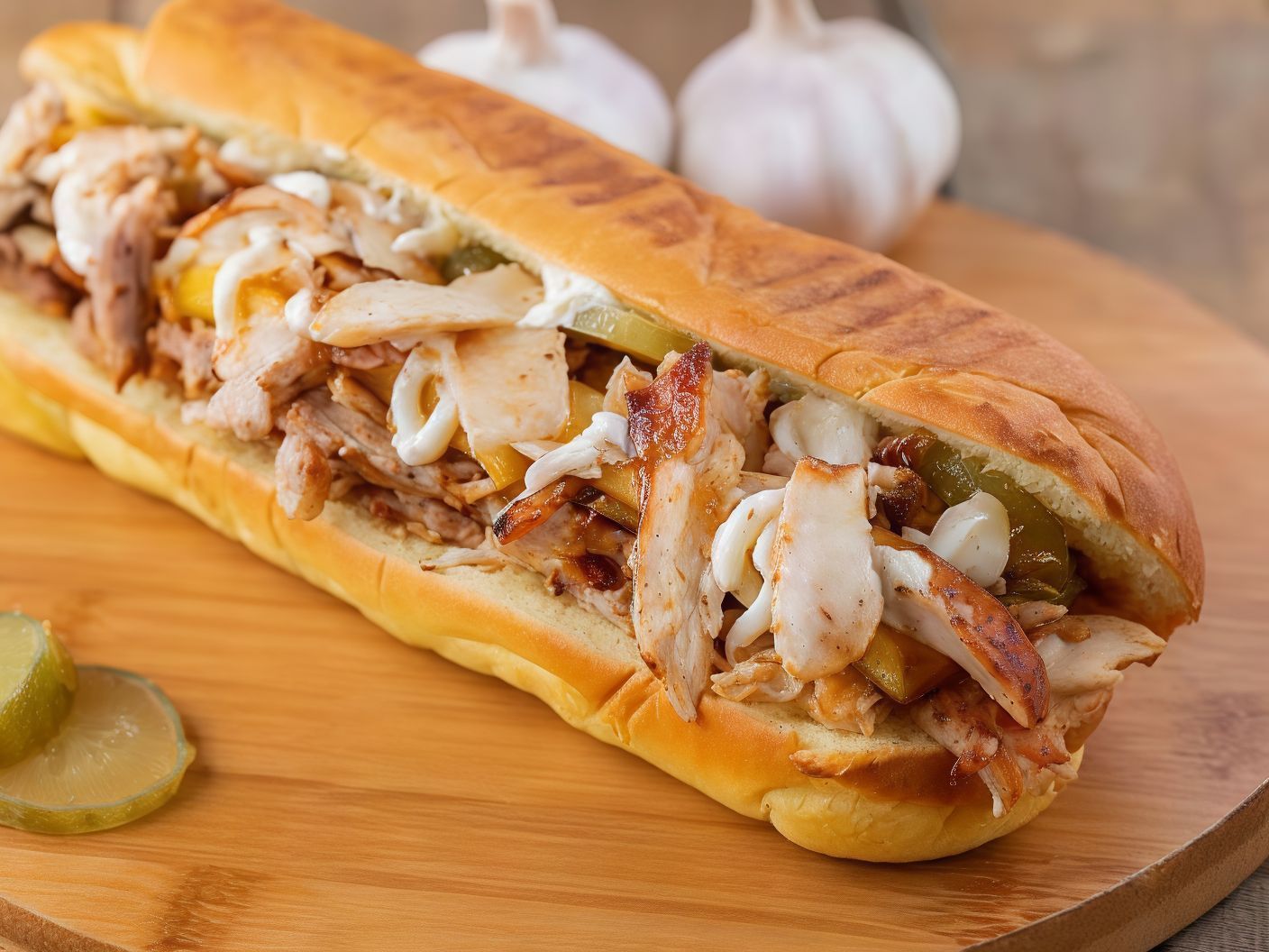 Chicken Shawerma Sandwich