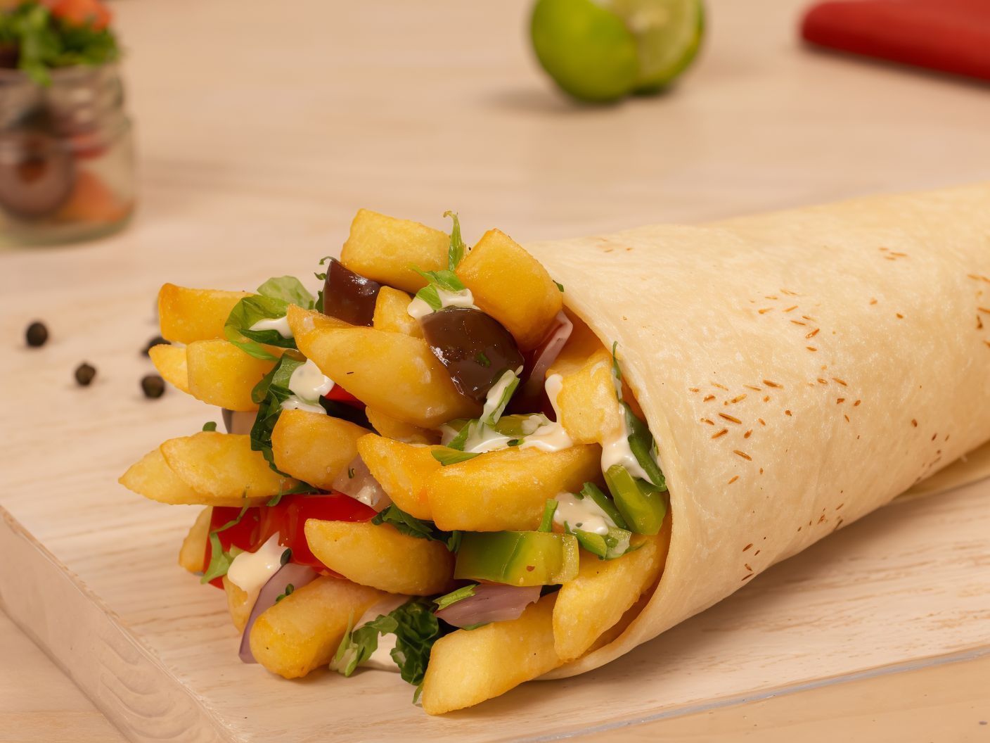 Alexandrian Fries Roll