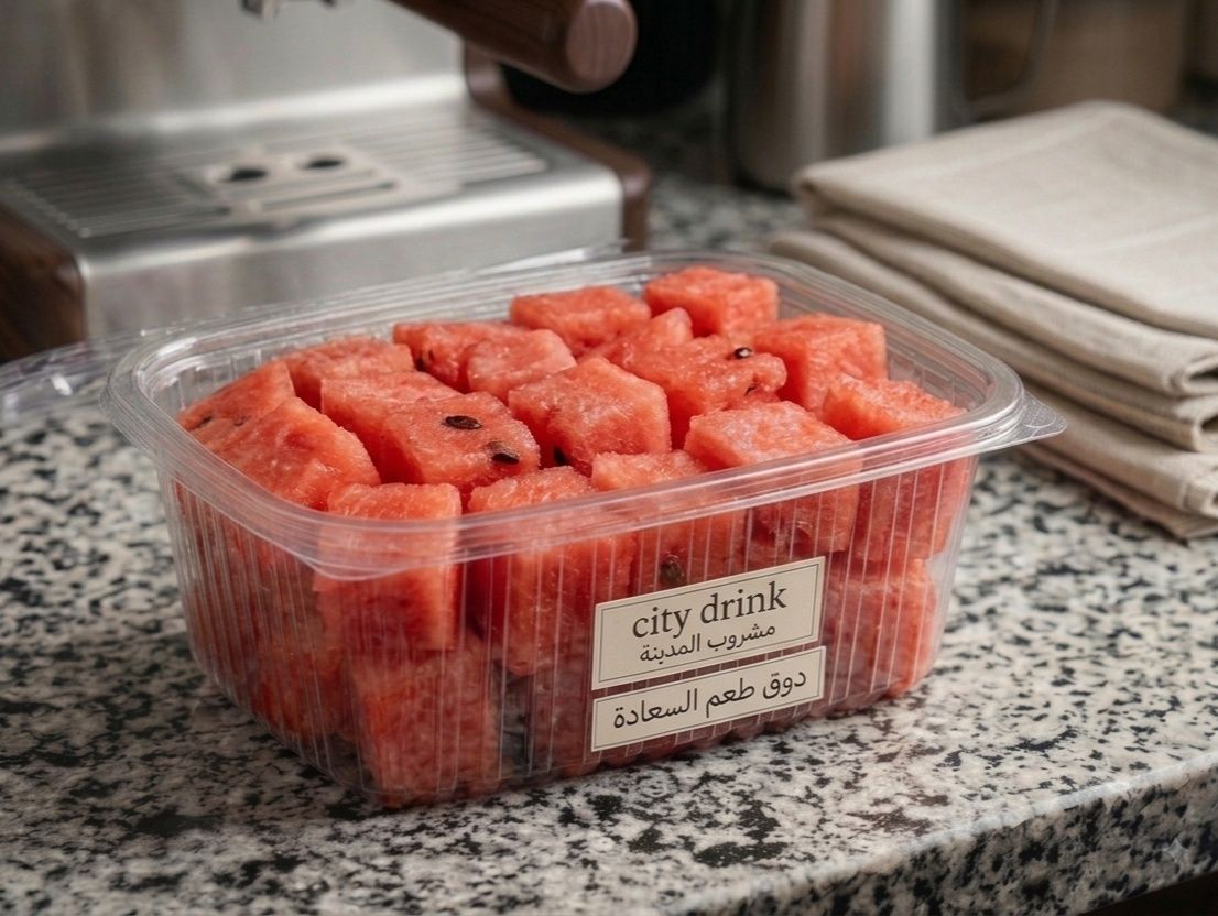 Freshly Cutted Watermelon Box
