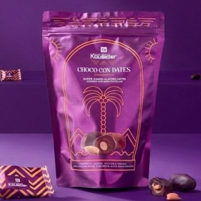 Dates with Chocolate and Almonds