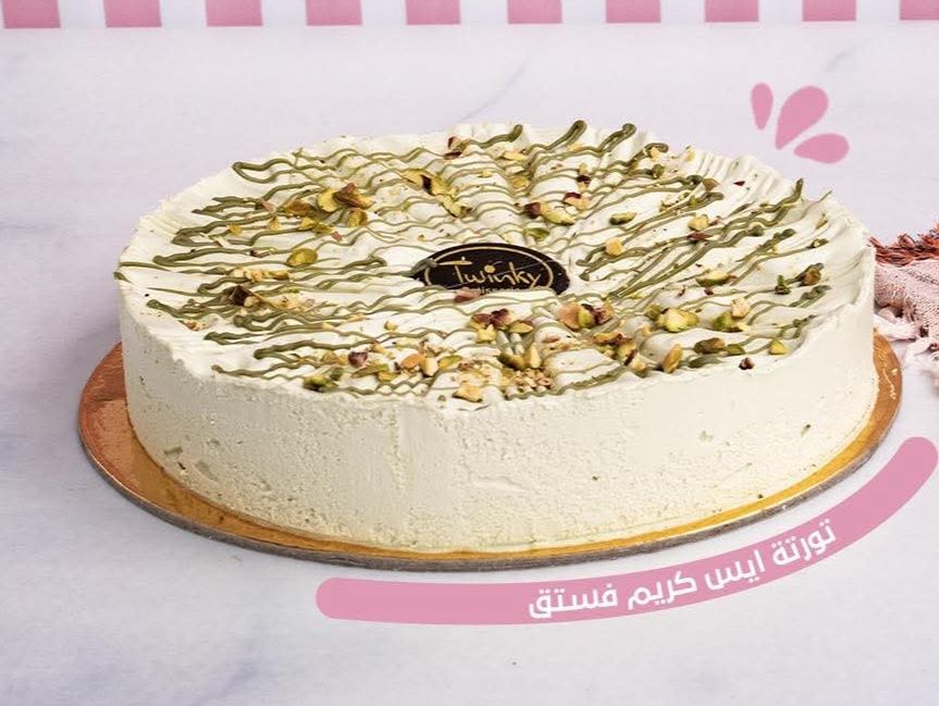 Pistachio ice cream Torte