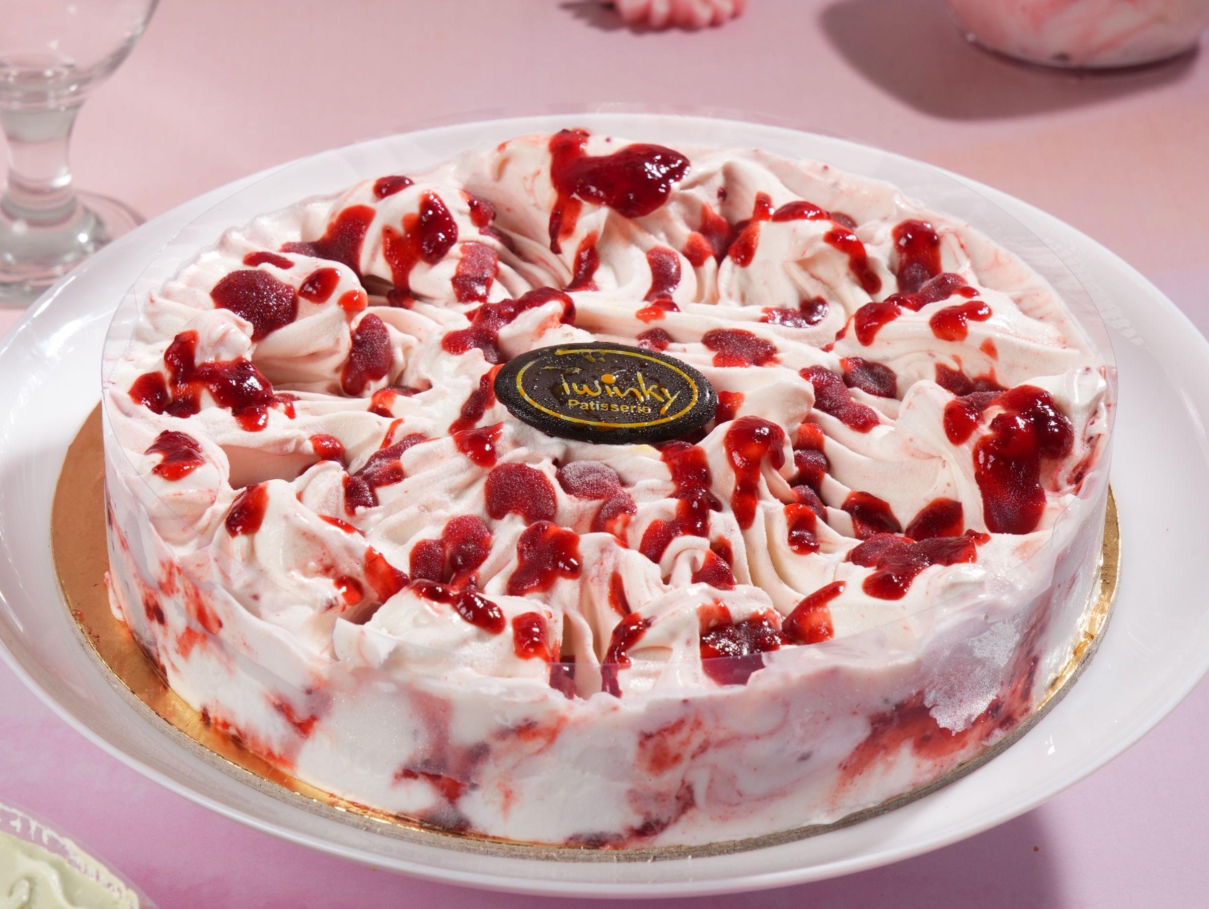 Berries Yogurt Ice Cream Tart