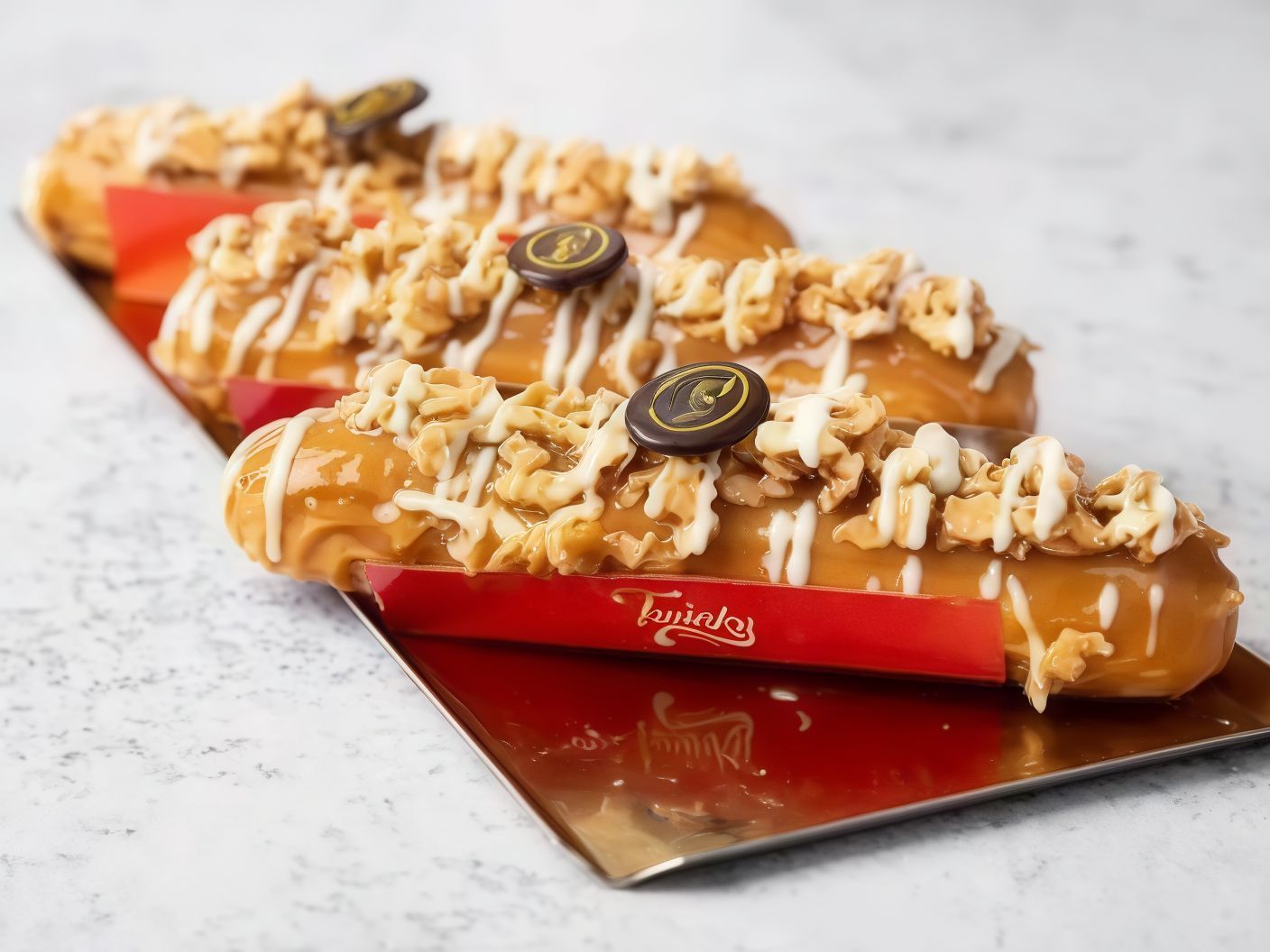 Caramel Eclair