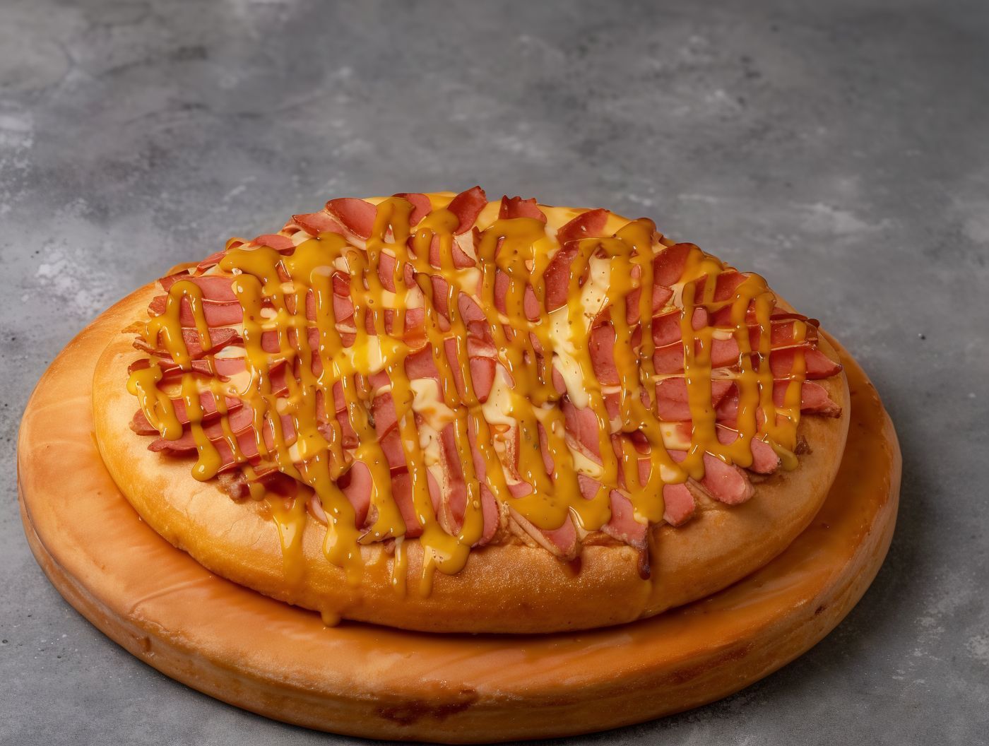 Honey Mustard Hot Dog