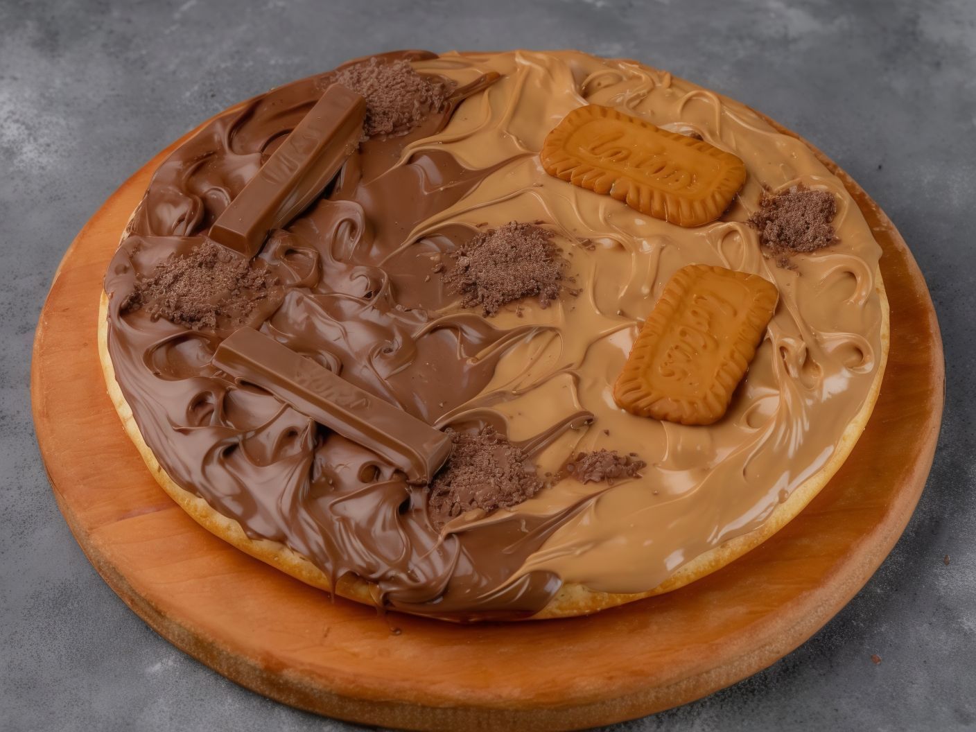 Dessert Pizza Mix Nutella Lotus Pizza Small