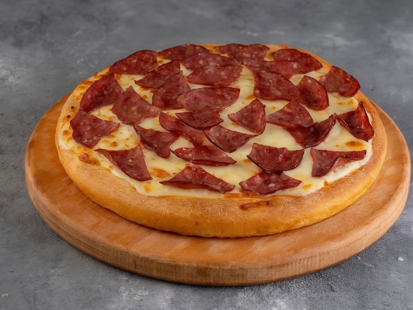 Salami Pizza