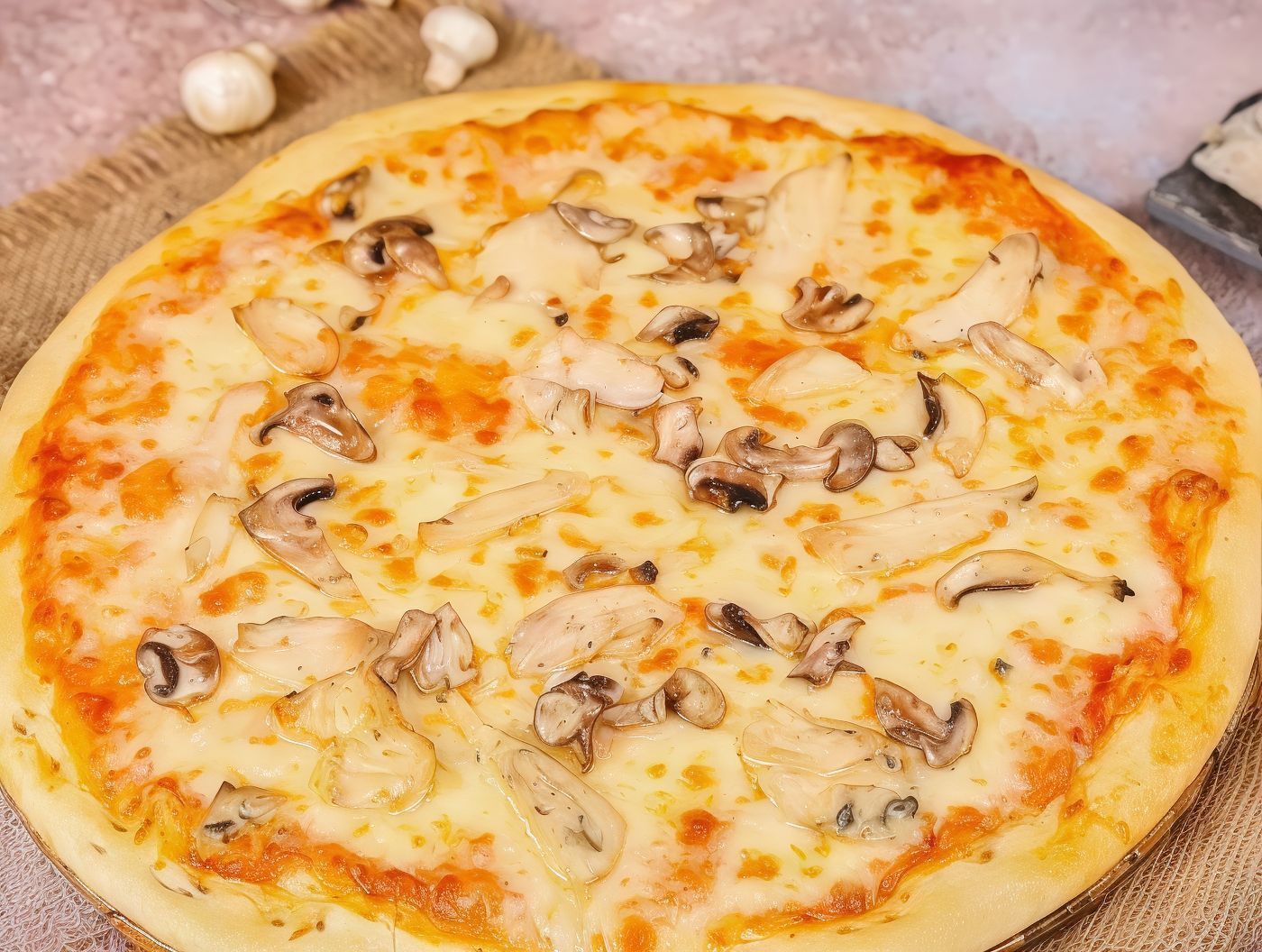 Mushroom Pizza