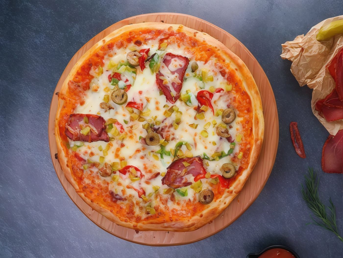 Pastrami Pizza