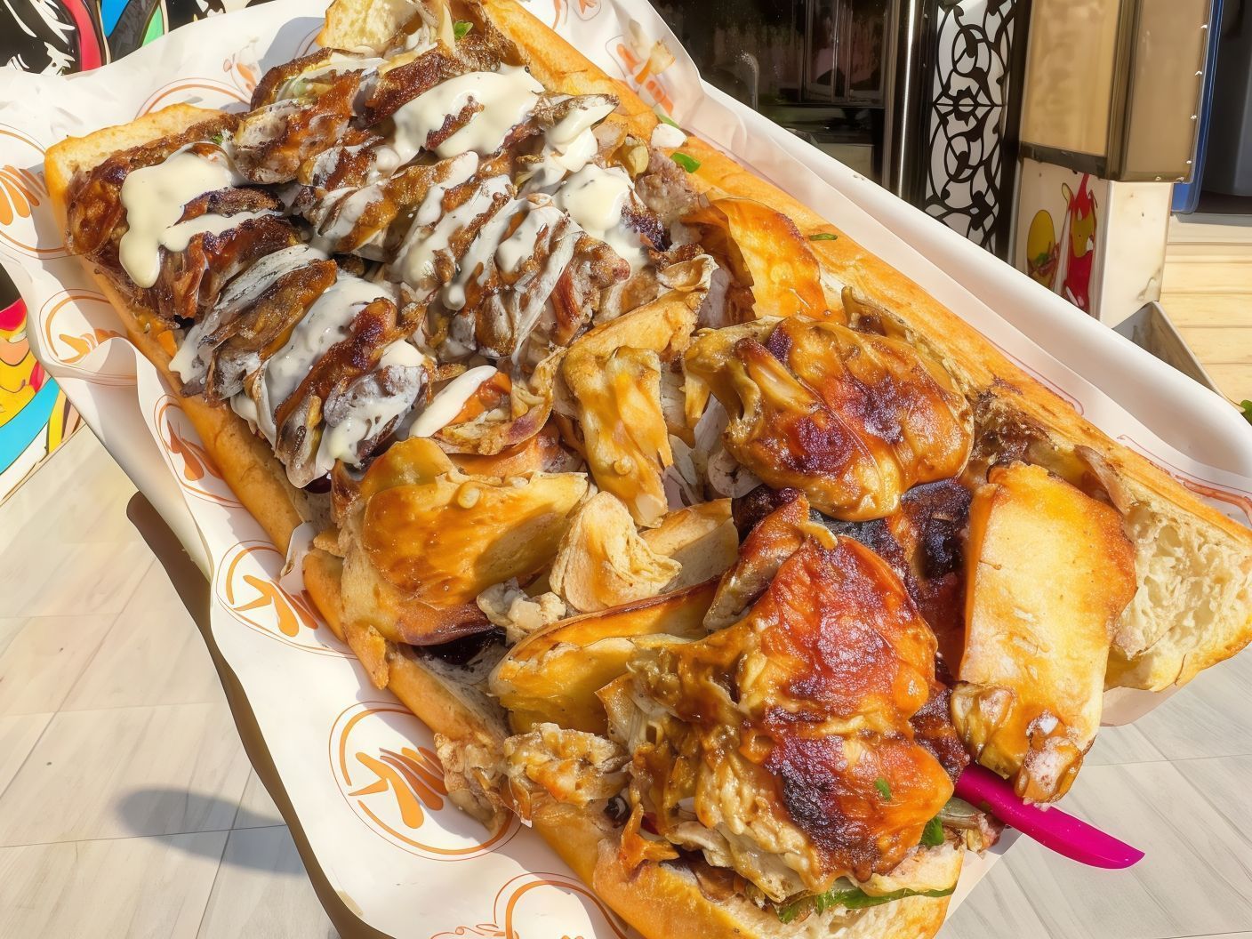 French Mix Shawarma Sandwich