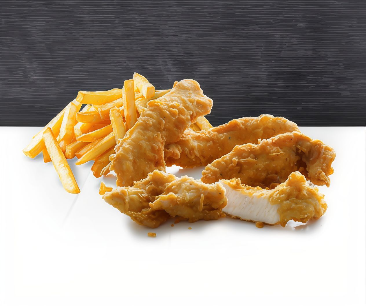 Family Cheesy Strips Fries