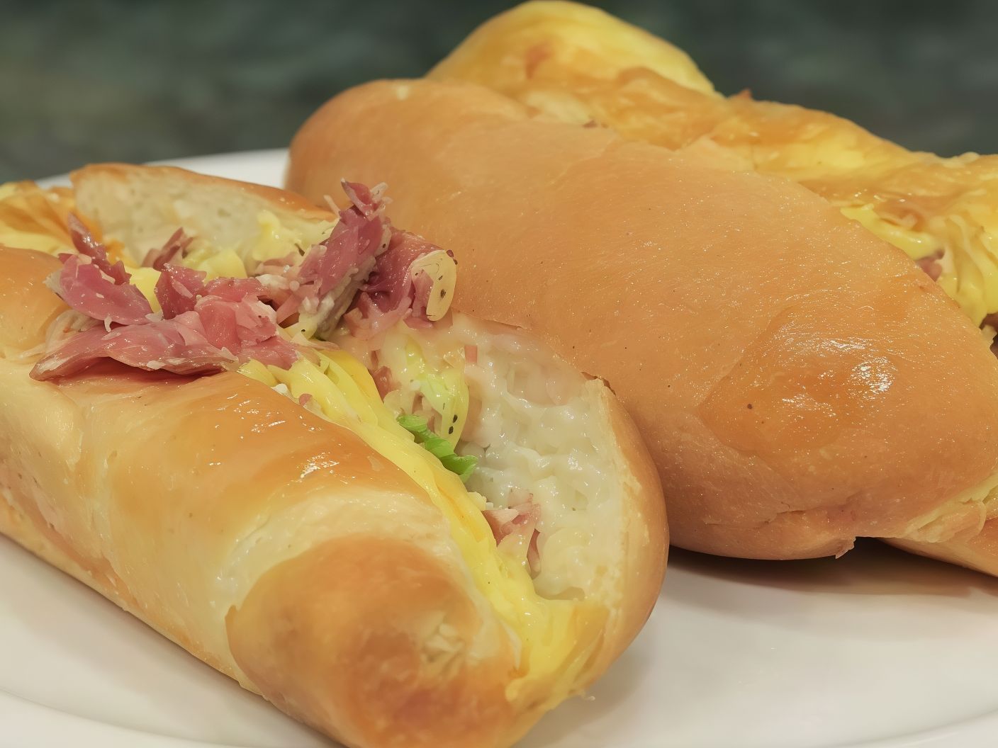 Eggs with Pastrami Fino Sandwich
