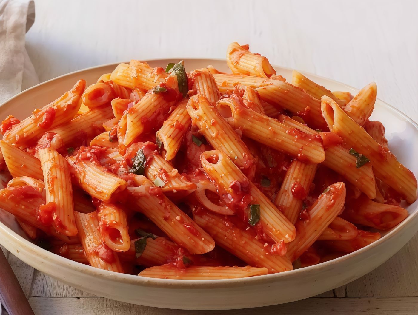 Vegetables pasta