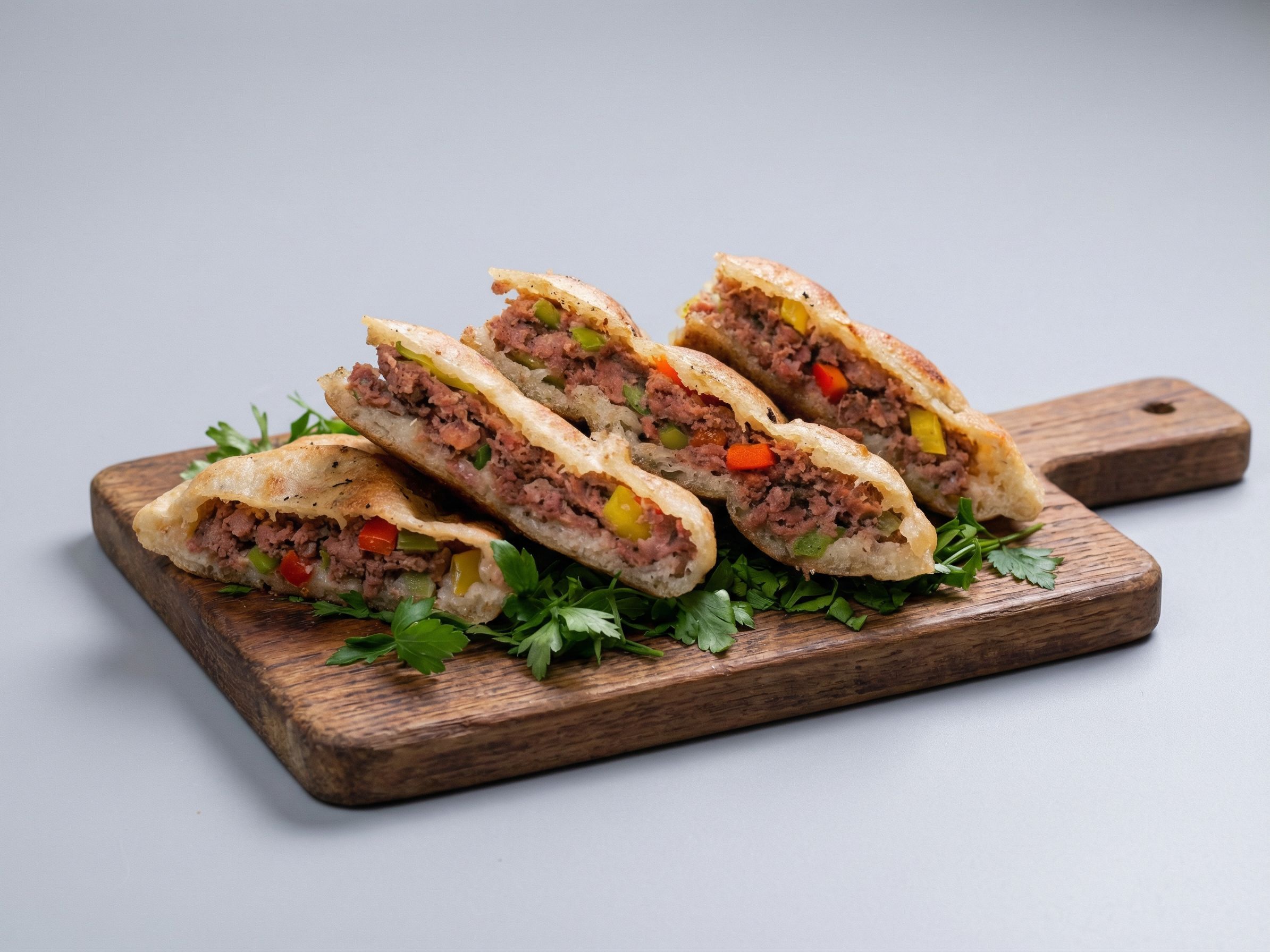 Pastrami mozzarella Hawawshi