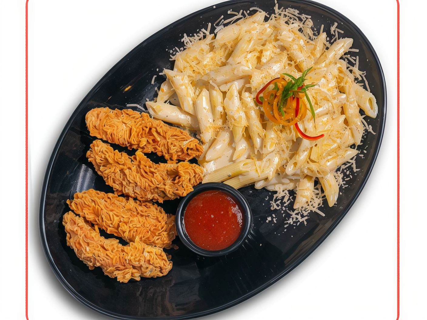 Strips Penne Pasta