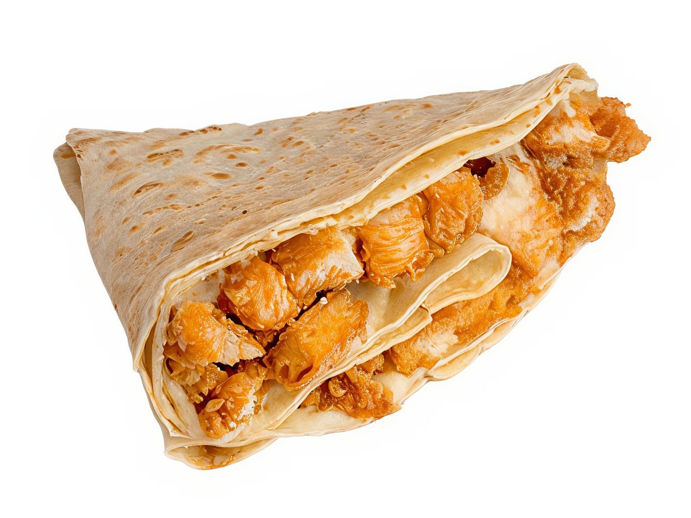 Fried chicken crepe